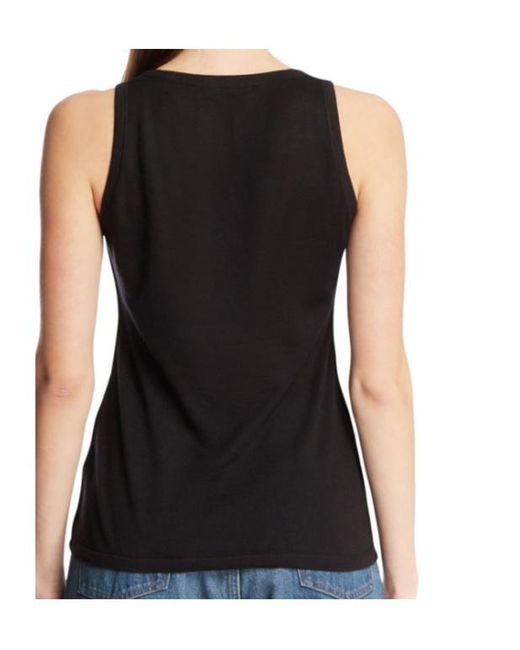 The Row Black Sleeveless Vest
