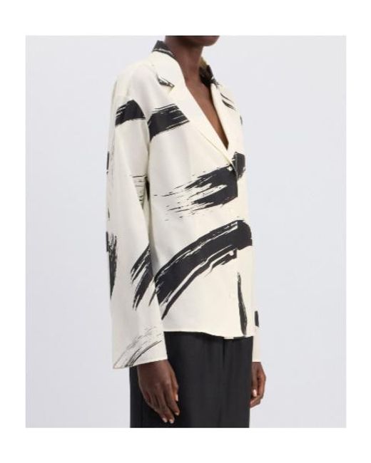 Loulou de Saison Natural Sana Cuban Collar Shirt