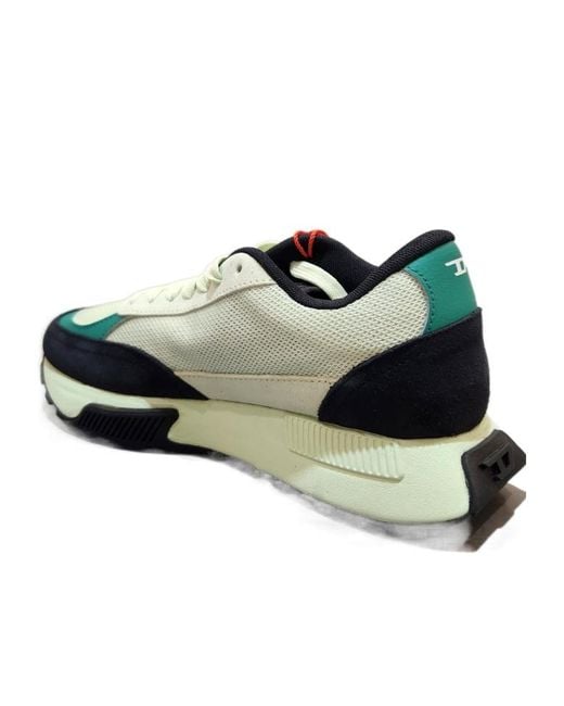 DIESEL Green Laced Sneakers