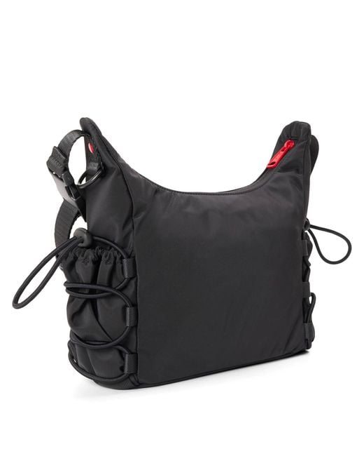 DIESEL Brown Tech-D Hobo Bag for men