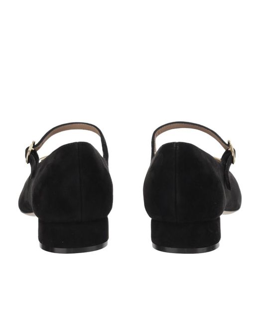 Ferragamo Black Mary Jane High-Heeled Sandals