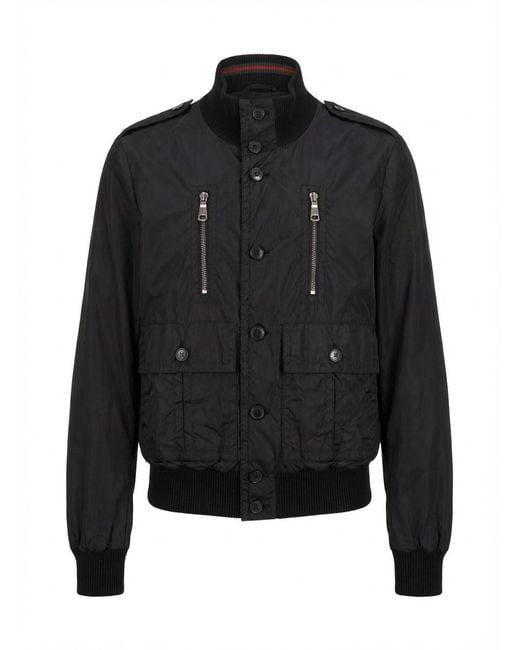 Gucci Black Button Casual Jacket for men