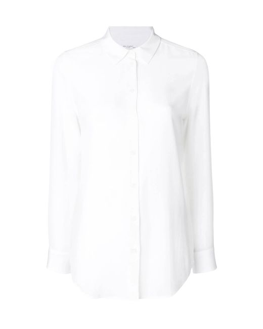 Equipment White Buttoned Shirt