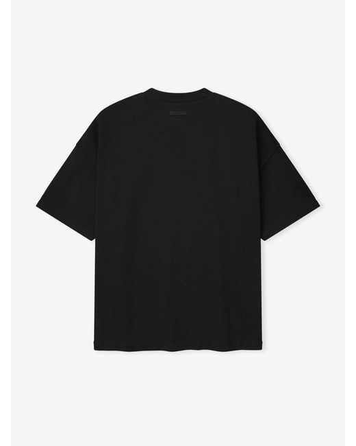 Fear Of God Black Oversized T-Shirt for men