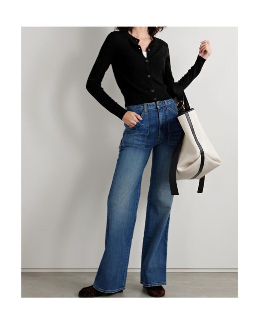 Nili Lotan Black March Button Sweater