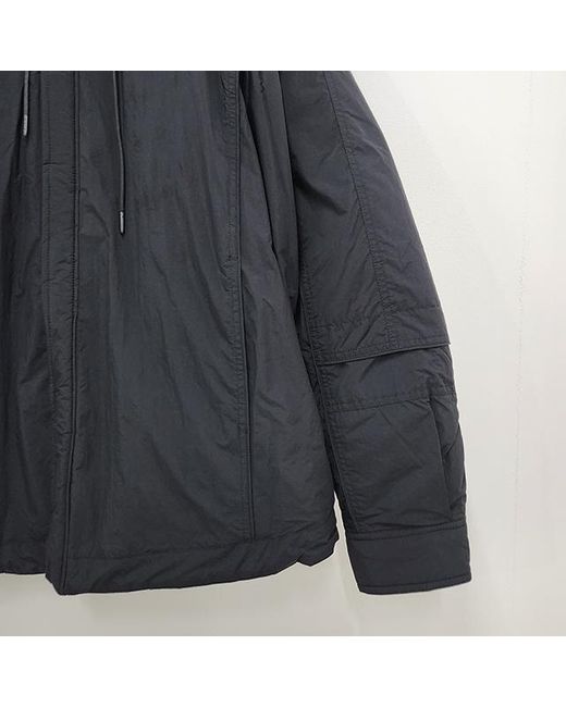 Juun.J Blue Hooded Jacket for men