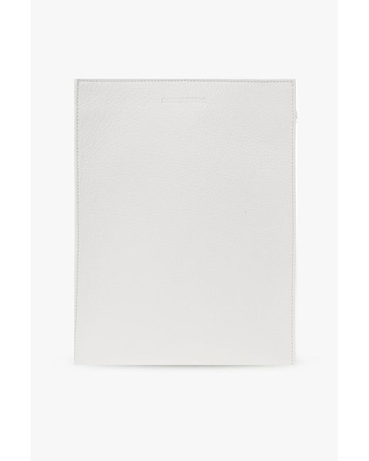DSquared² White Logo Strap Satchel for men