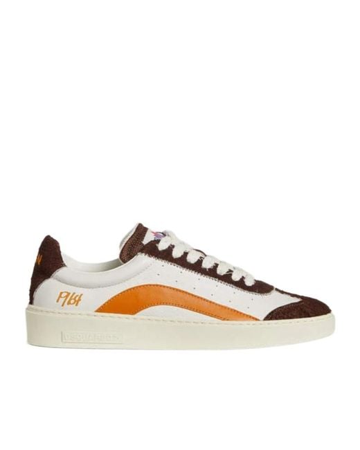 DSquared² Multicolor Rider Lace-Up Sneakers for men