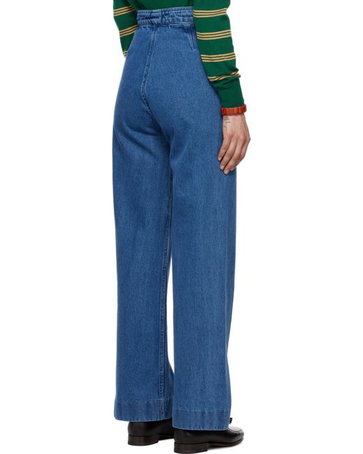 Bode Blue Sailor Jeans