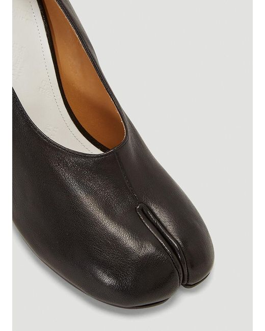 Maison Margiela Black Tabi Mary-Jane Pumps