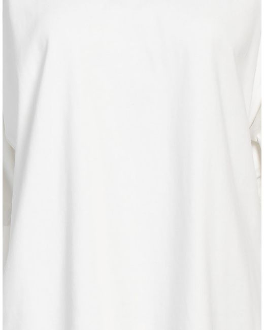 Balenciaga White Loose-Fit Crew Neck Short-Sleeve T-Shirt