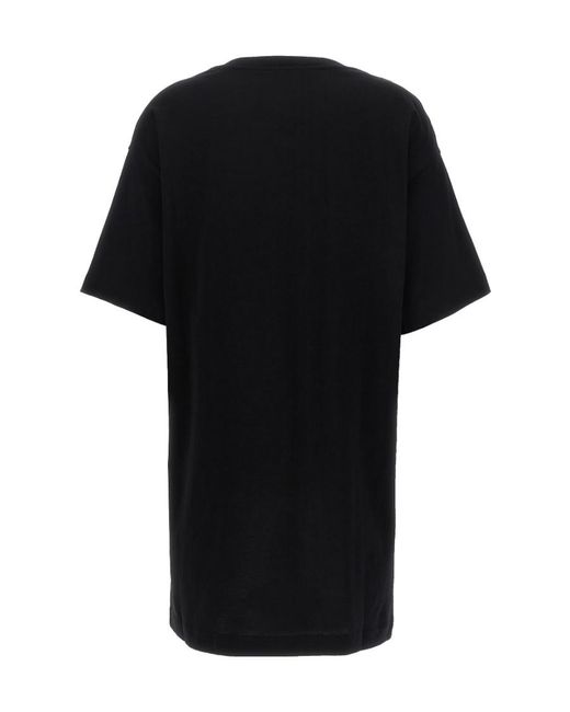 Moschino Black 'Teddy Bear' T-Shirt Dress