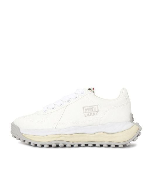 Maison Mihara Yasuhiro White Larry Og Low-Top Sneakers for men