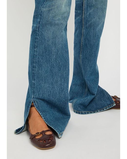 Chloé Blue Slim Straight-Leg Jeans