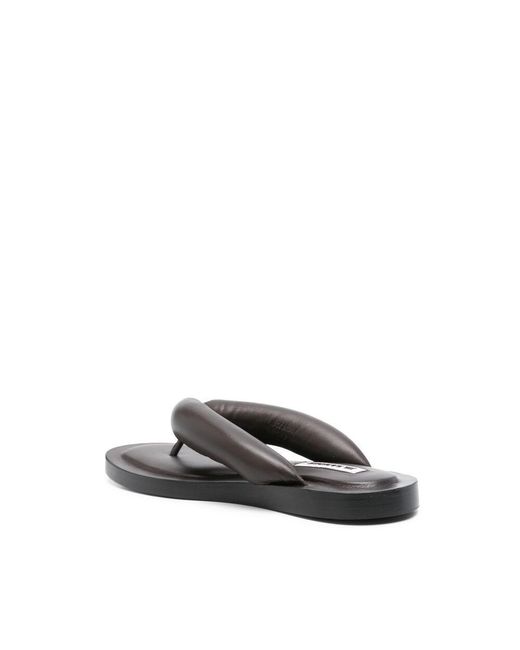 Jil Sander Multicolor Nappa Flip Flops