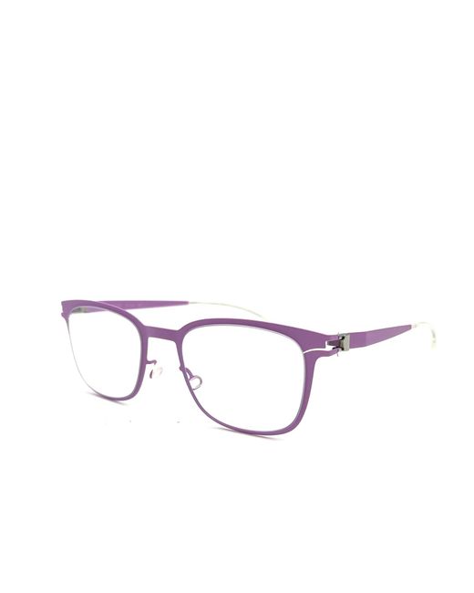 Mykita Metallic Falcon Rectangular Frame Glasses