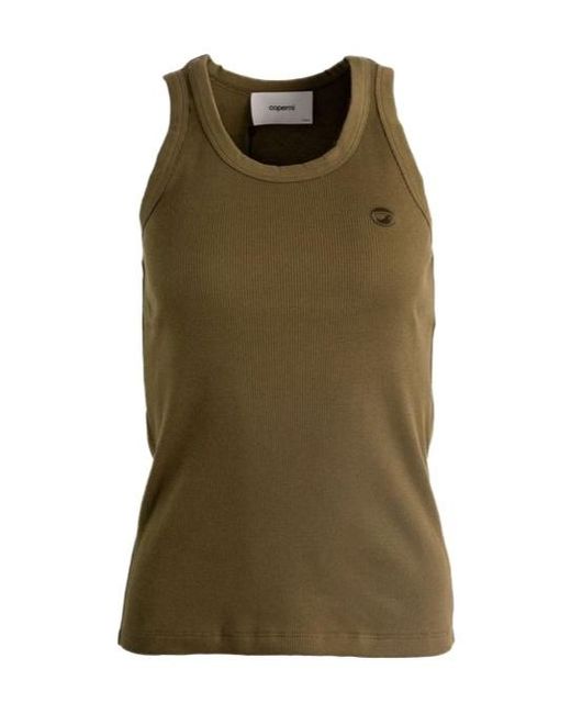 Coperni Green Knitted Tank Top