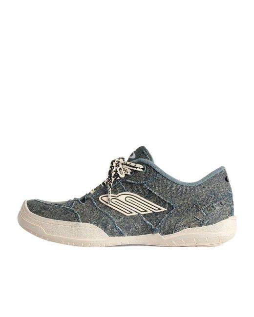 Balenciaga Gray Hamptons Low-Top Sneakers