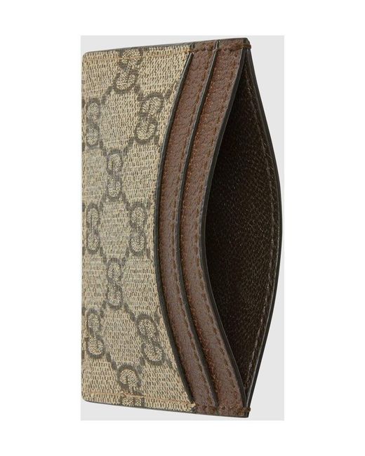 Gucci Brown Ophidia Card Holder