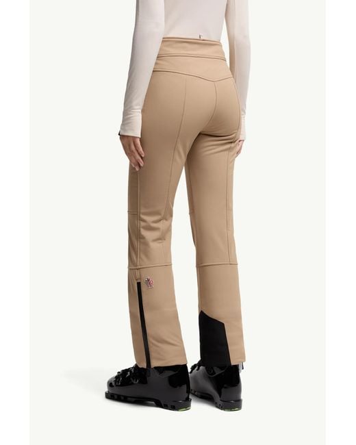 Moncler Natural Logo Ski Pants