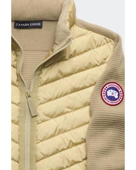Canada Goose Natural Hybridge Knit Jacket