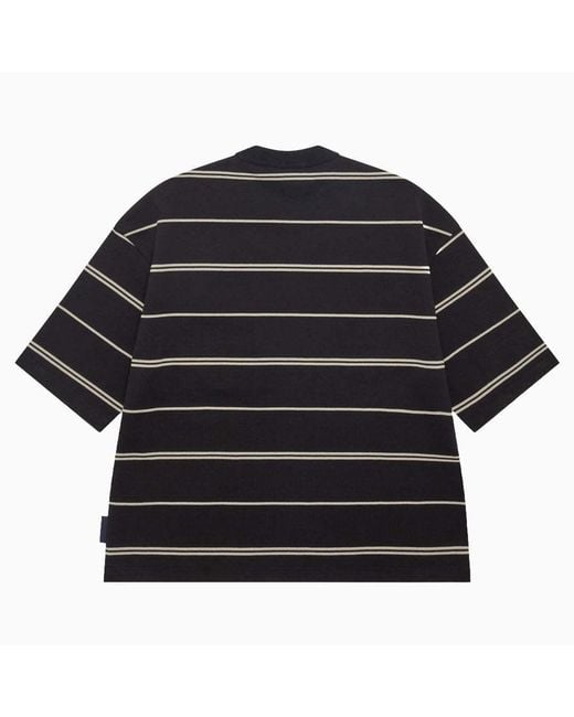 Comme des Garçons Black Striped T-Shirt for men