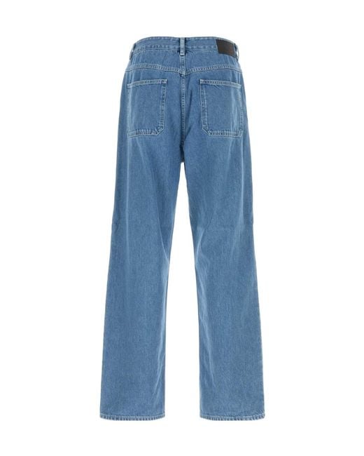 Closed Blue Shoreham Wide-Leg Jeans for men