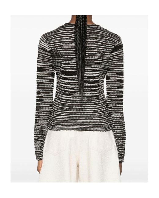 Missoni Black Round-Neck Sweater