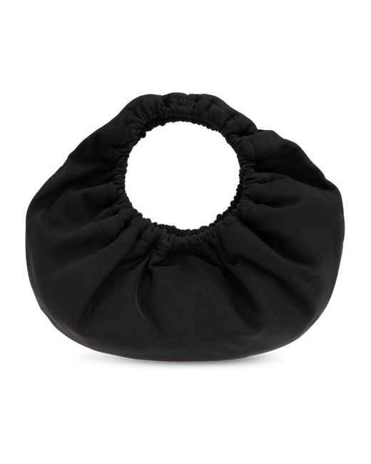 Alexander Wang Black Crescent Top Handle Bag