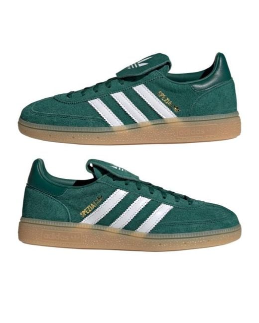 Adidas Originals Green Handball Spezial Low-Top Sneakers