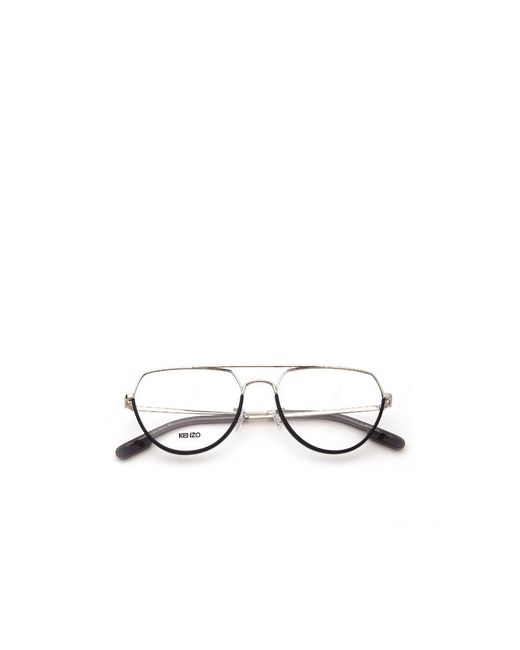 KENZO White Logo Glasses for men