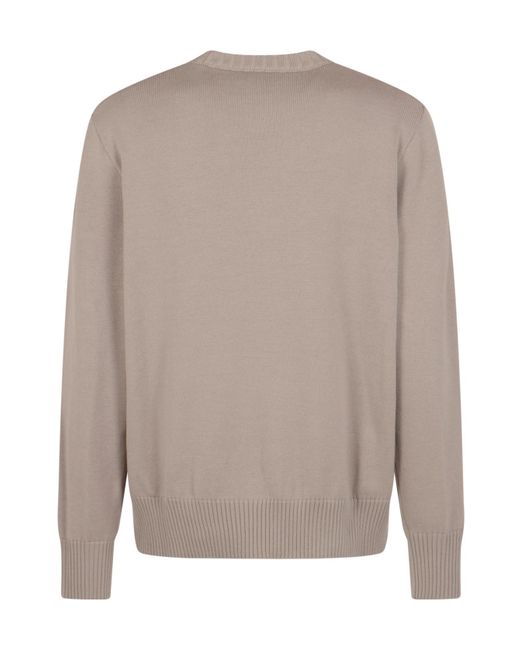 Canada Goose Gray Rosseau Crewneck Jumper for men