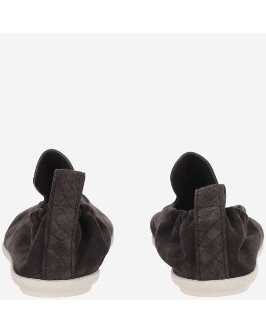 Bottega Veneta Black Round-Toe Loafers for men