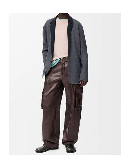 Loewe Blue Long-Sleeved Jacket for men