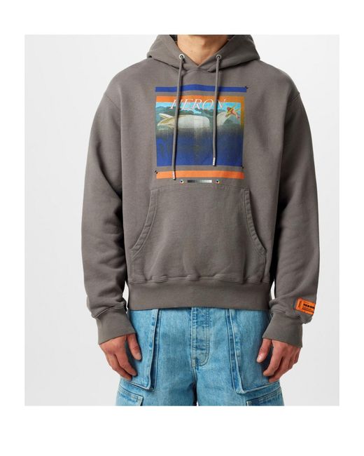 Heron Preston Gray Long Sleeve Sweatshirt for men