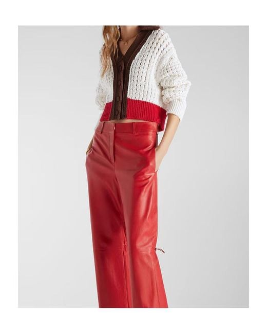 Fendi Red Cardigan