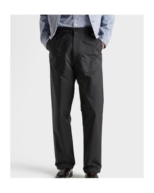 Prada Black Re-Nylon Pants for men