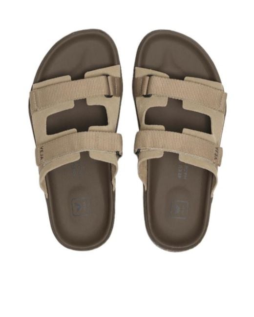 Veja Brown Arpoador Sandals for men