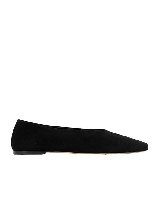 Totême Black Totême Slip Ballerinas