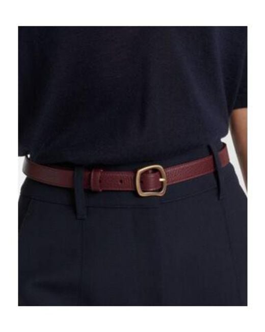 Gabriela Hearst Brown Simone Leather Belt