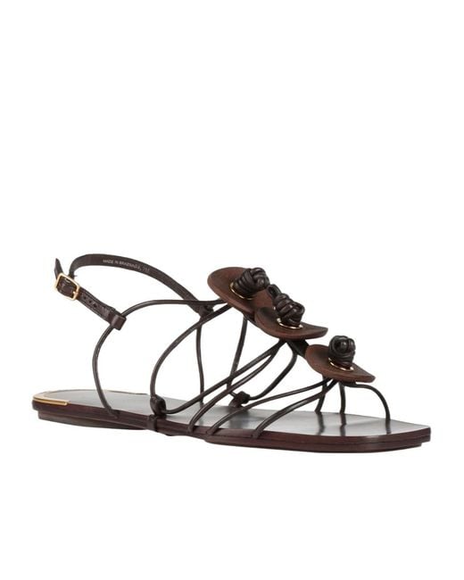 Tory Burch White Minimalist Solid Color Closed Toe Sandals