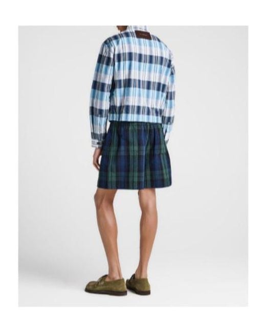 J.W. Anderson Blue Drawstring Shorts for men