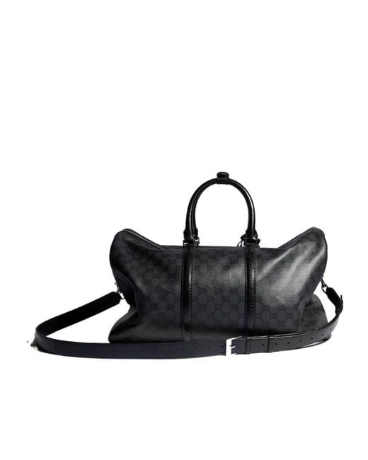 Gucci Black Essence Classic Medium Duffle Bag for men