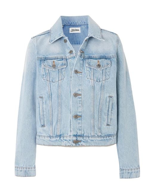 Jean Paul Gaultier Blue Long Sleeve Denim Jacket