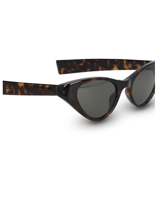 Saint Laurent Multicolor Eyewear Cat-Eye Frame Sunglasses