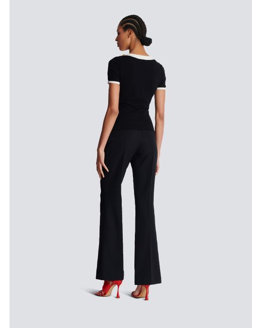 Balmain Black T-Shirts