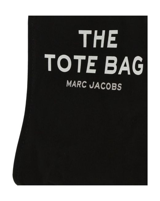 Marc Jacobs Black Logo Printed Handbag