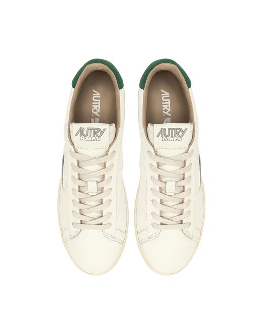 Autry White Dallas Sneakers for men