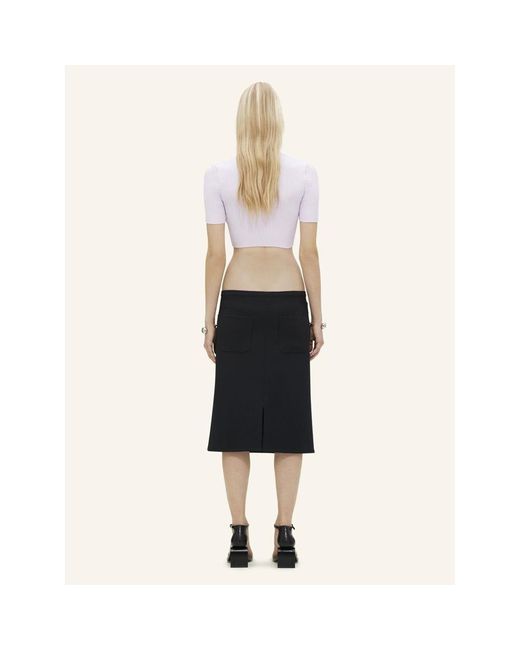Courreges White Short-Sleeved Sweater