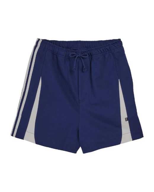 Y-3 Blue Slim-Fit Shorts for men
